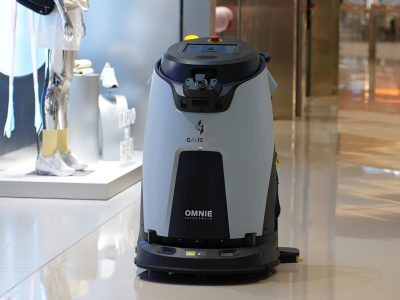 Fregadora autonoma de limpieza