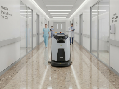 robot auntonomo de limpieza industrial hospitales y centros sanitarios